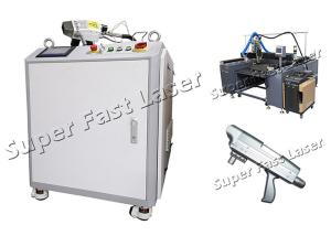 China High Efficiency Laser Cleaning System 500w Heavey Rust Removal Machine factory