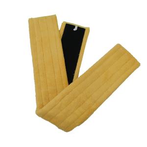 China 20% Polyamide Trapezoid Microfiber Wet Mop Pads 13x47cm 550gsm Trapezoid factory