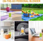 Mini Blender for Smoothie and Shakes Braising Cups for Baby Food Travel Gym and