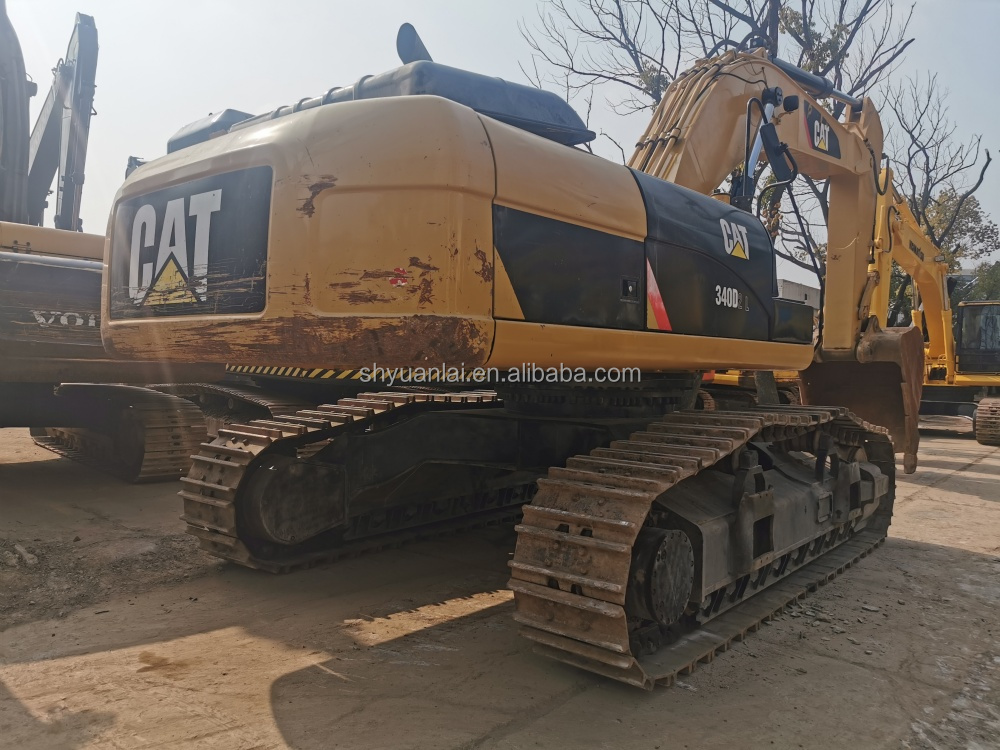Second Hand CAT340D Excavator with Soft Steel Design and Original Hydraulic Pump