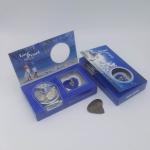 DIY Amazing Love Wish Pearl Gift Oyster Pendant Necklace with Blue Color Box