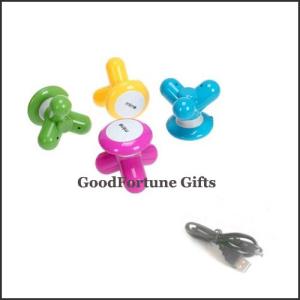 China printed logo usb power healthy care massager gift for face neck back pain foot factory