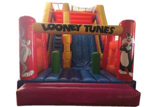 China PVC Rabbit Simple Inflatable Dry Slide Looney Tunes Waterproof EN14960 SGS CE factory