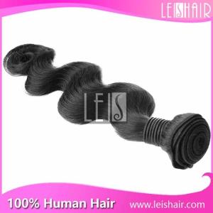 China Peruvian Body Wave Virgin Hair Remy Bundle 16 18 20inch factory