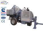 140KN Cable Pulling Equipment , 4km/H Correspending Speed Hydraulic Wire Puller