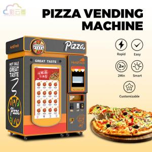China 32 Inch Screen Pizza Vending Machine Cost 3-5 Minutes Cooking Time Solution for Your Business factory
