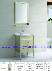 China Modern Alunimun Bathroom Vanity/ aluminum alloy bathroom cabinet/Mirror Cabinet /H-9629 factory
