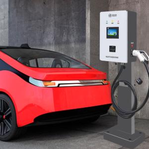 China Wall Mounted DC 40kw EV Charger Metal Material With Single Gun factory