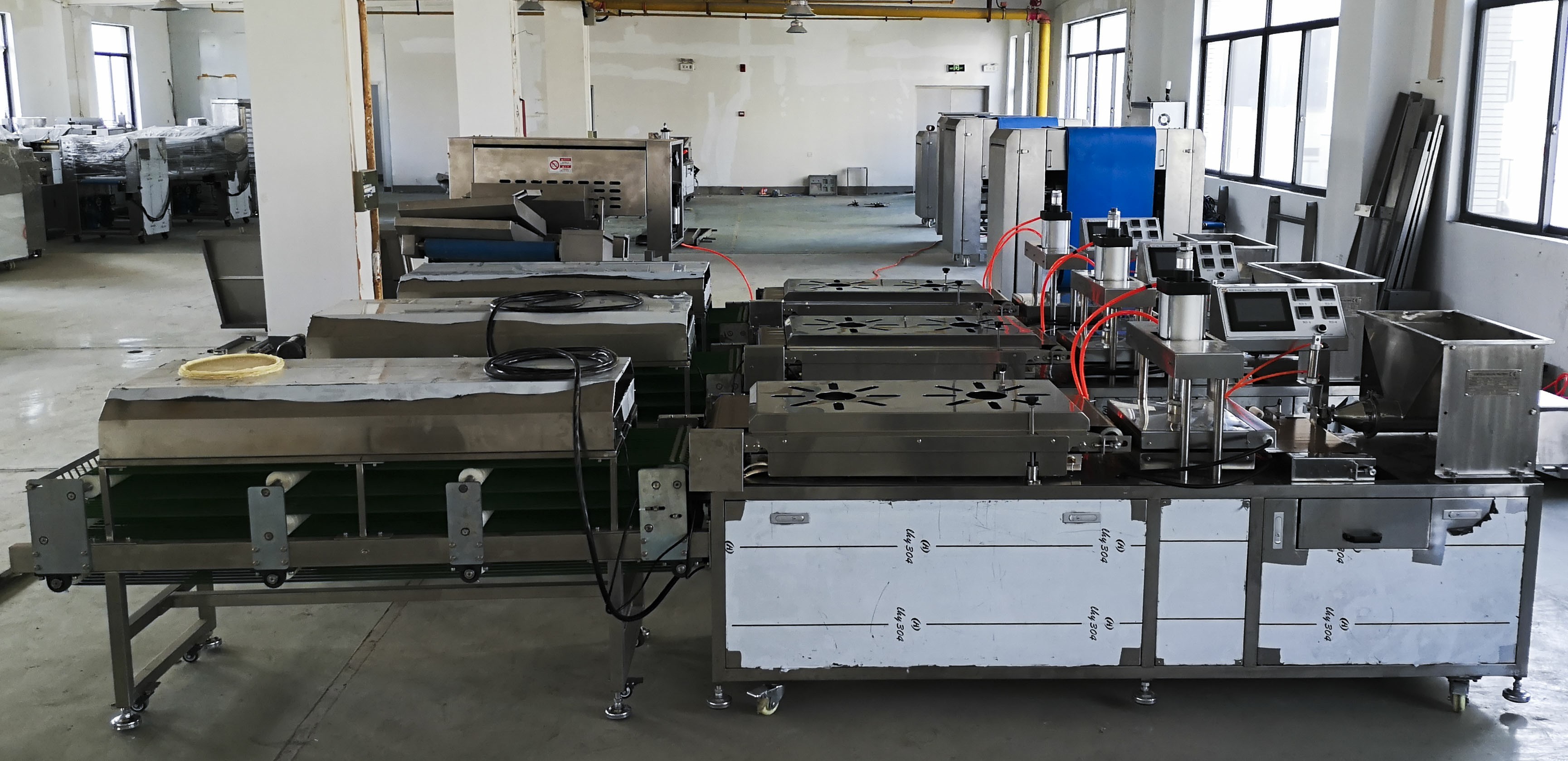 600pcs/h Stainless Steel Tortilla Bread Production Line