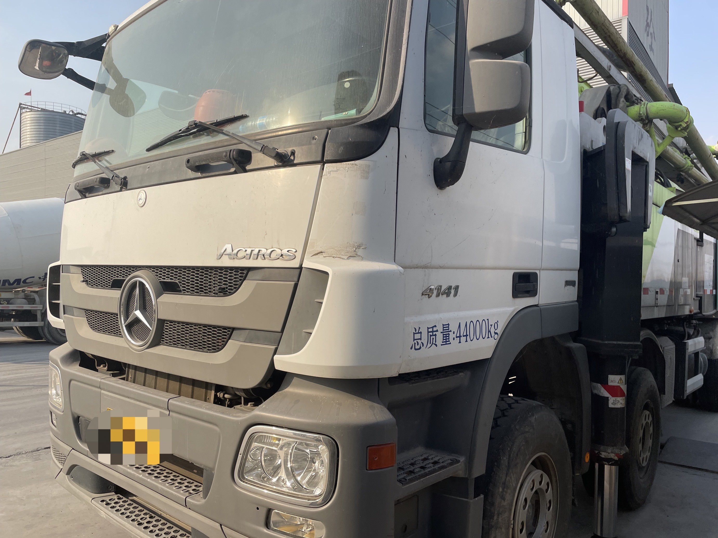 2019 Zoomlion Concrete Pump Truck 63 Meters Long Boom Pump Truck Customized Extended Pump Pipe
