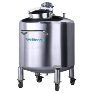 0.6MPa Rustproof Mixing Tank Agitator Industrial For Soy Sauce