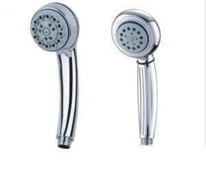 China ZYD-2020 Five Fuction Water Saving Round Shape ABS Plastic Injection Chrome Plated Bathroom Accessory Shower Hand factory