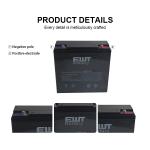 Customized 12V Lithium Iron Phosphate Battery Chargeable 50Ah Lifepo4 Battery