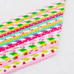 Custom biodegradable food grade 10mm millimeter colorful kraft paper straws for
