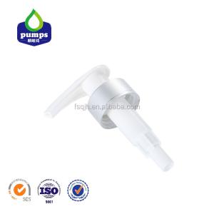 China 33/410 Aluminum Liquid Soap Dispenser Pump Cap OEM ODM With Plastic Bottle factory