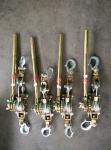 Withdrawing Hand Cable Puller Manual Ratchet Wire Rope Tighter ISO Certification