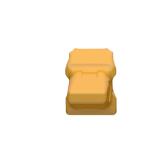 J550 Excavator Two Strap Weld- on Bucket Adapter Left 6I6556 6I-6556