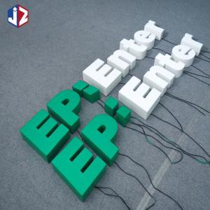 China Customize Acrylic Front Lit Signage Dustproof 3D Illuminated Letters factory
