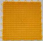 Polypropylene Interlocking Indoor Sports Flooring 304.8×304.8×12.2mm