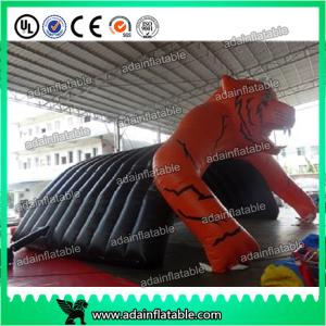 China Inflatable Tiger Tunnel For Sports Event Decoration Entrance factory