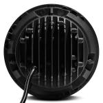 7 Inch Round RGB Halo Car Lights Bluetooth Control Headlights High / Low Beam