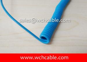 China UL20351 Gas Resistant TPU Sheathed Spiral Cable factory