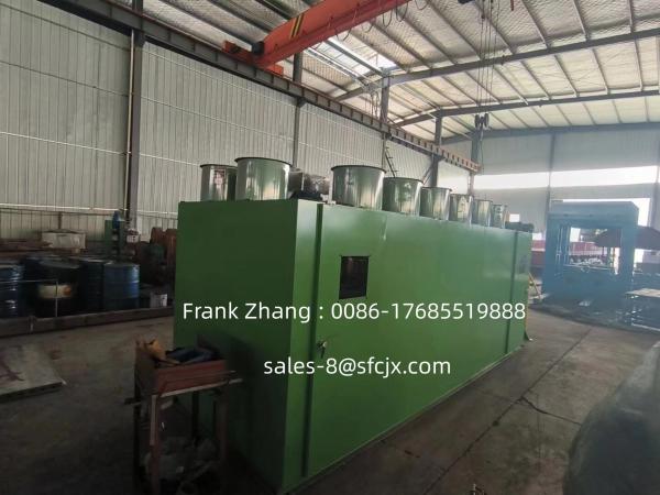 Hanging Rod Type Batch Off Cooler Rubber Batch Off Machine Customiz With18 Month