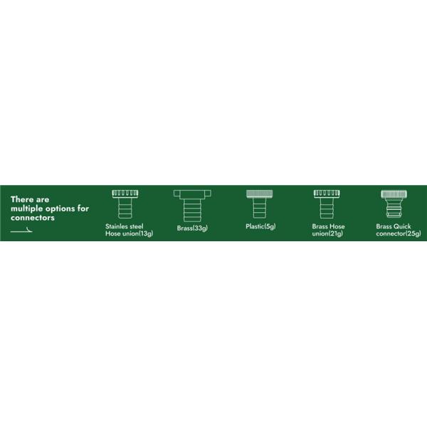 Long Spoute Heavy-Duty Nickel Plated Single Outlet Tap Extension Tap Brass Faucet 1/2"*3/4"
