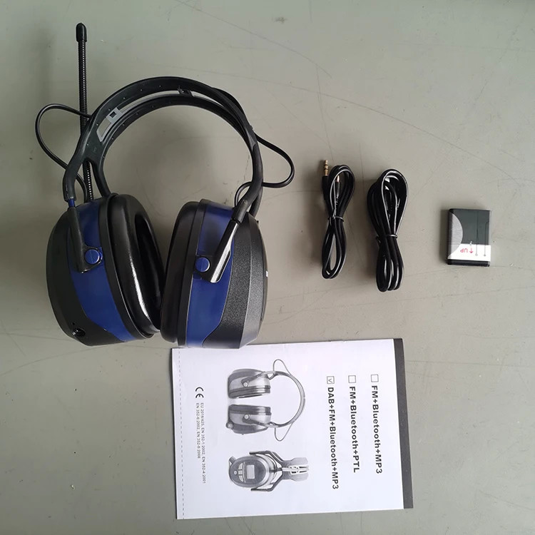 Electronic Ear Defenders Hunting Earmuffs Industrial Noise Cancelling Safety Ear Muffs Gun Range Hearing Protection