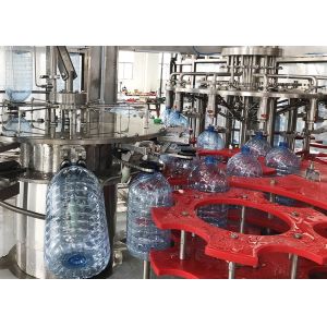 Full Auto 3-15L Jar Water Filling Machines With Washing And Capping Function