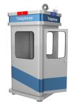 Vandal Resistant Telephone Kiosk: JR-PH-03 for Extremely Noisy Locations
