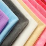 polyester material knitted velboa fabric blanket Fabric