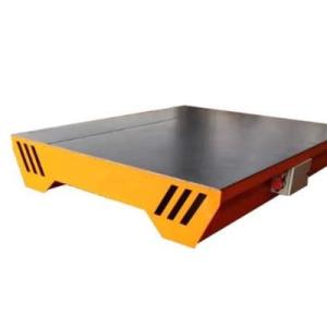 China 10 Ton 20 Ton Electric Transfer Cart Railless Heavy Duty Transporter factory