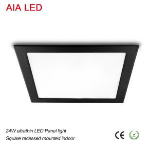 China AIA LED Lighting white good quality 24W Square LED Panel light in bedroom used factory