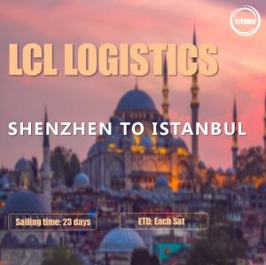 China WIFFA NVOCC Less Than Container Load Shipping From Shenzhen To Istanbul Turkey factory