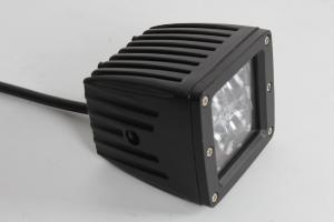 China 16W 4D Lens LED Work Light 3x3 inch Cube Pods Square Spot/Flood Beam Offroad Driving for SUV ATV Truck Motorcycle factory