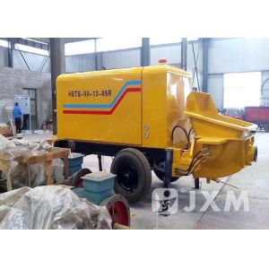 China 20m3/H 8MPa Diesel Concrete Trailer Pump For Construction on sale