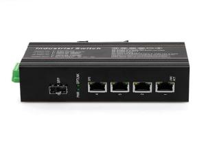 China Professional 1.4Gbps Din Rail Poe Switch 512K Memory Managed Gigabit Ethernet Switch factory