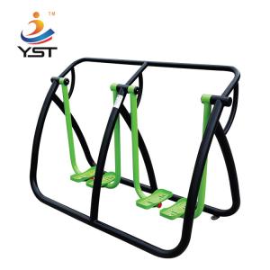 China Stainless Steel Outside Fitness Equipment Soft Covering PVC Easy Maintain factory