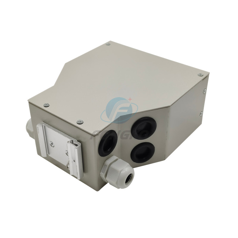 Outdoor Ftth Terminal Box Din Rail Mounted 4/8/12 Cores