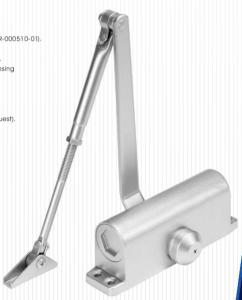 China Heavy Duty Adjustable Automatic Door Closer Listed Medium For 150 Kg Door factory