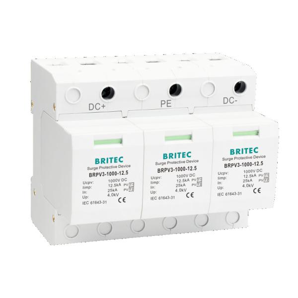 BRPV3-1000 12.5 DC type 1 T1 SPD Pv Dc Surge Protection Device Dc Surge