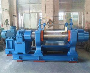 China XK-660 Rubber Mixing Mill With Stock Blender factory