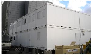 China fast install sandwich panel prefab camp house factory