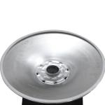 Fixed Chrome Bar Chair Accessories Sofa Chair Disc Base Rotation And Automatic