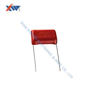 China ISO CBB22 105j 400v Capacitor , Electronic Components Capacitor factory