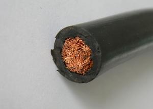 China 105˚C Rubber Welding Cable 600 Volt 30 AWG STRANDING 6AWG TO 4/0AWG CU/EPDM factory