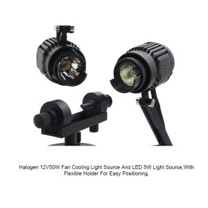 Forensic Comparison Microscope with 2x~240x Magnification LED Illumination and