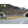 Buy cheap Anti Crash Roller Crash Barrier Q235 Q265 Steel Frame , Roller Safety Barrier from wholesalers