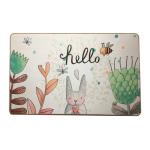 Floor Mat Suede Fabric Floor HEATER Mat With No Slip Rubber Backed